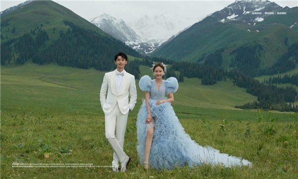 魏晨微博曬婚紗照，其背後的“明星攝影團隊”實力雄厚