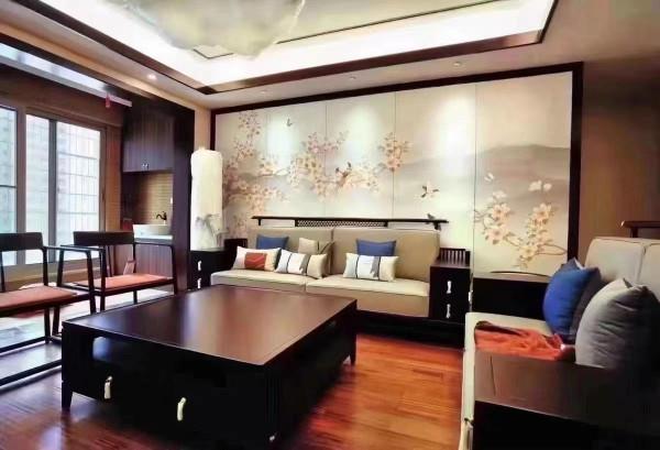 山東東營東營區138㎡,新中式風格——古典與現代的結合 山東東營東營區138㎡,新中式風格——古典與現代的結合