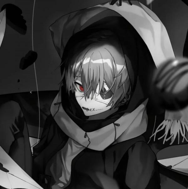 黑色動漫男生頭像/酷boy 黑色動漫男生頭像/酷boy