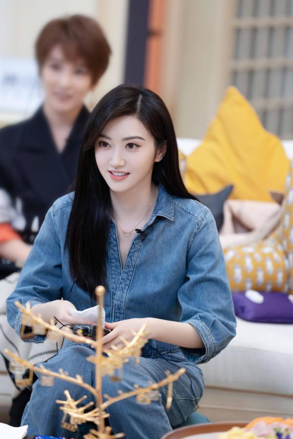 景甜牛仔服高畫質美圖桌布