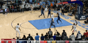 灰熊不敵開拓者，利指導找到了表，而兩位次輪秀決定了比賽的走勢