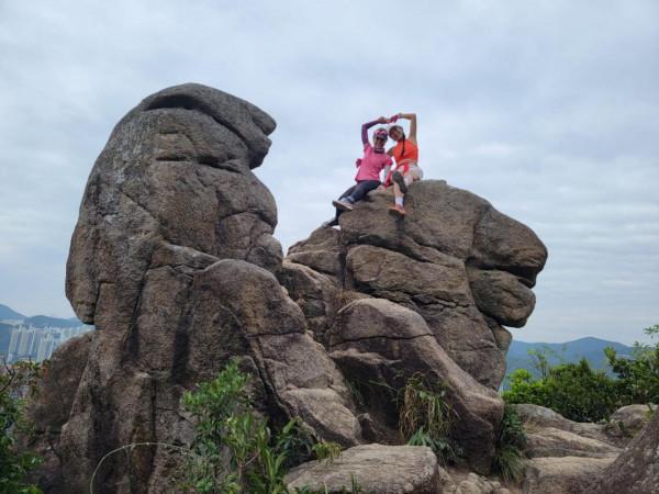 探險香港陽元石，路途崎嶇比較危險，需要資深的行山人士帶路