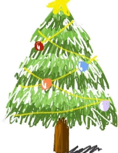 聖誕樹小牆 聖誕樹小牆