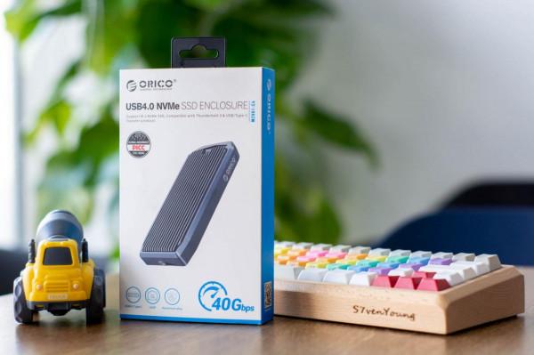 不買可惜了！這款USB4雷電3硬碟盒搭配M1的MacBook太香了