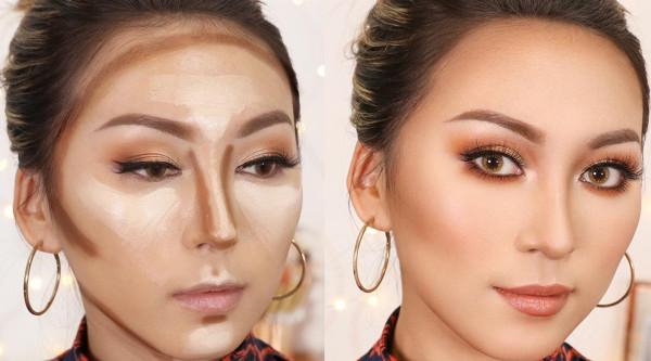 妝容要精緻，修容少不了！掌握3個方法，讓臉部線條流暢自然 8