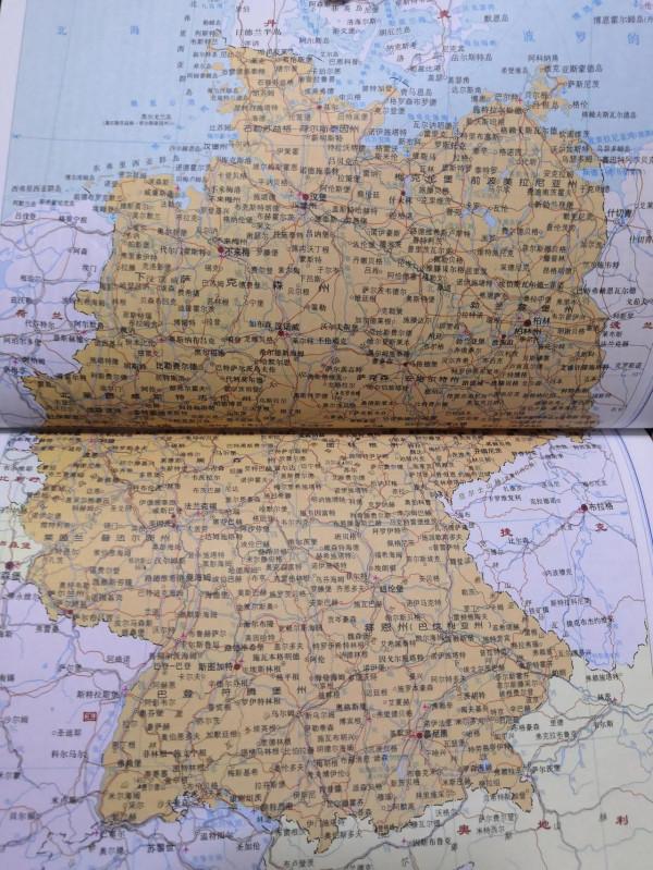 世界地圖變遷史&mdash;歐洲德國