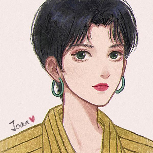 巨好看的手繪頭像，灌籃高手專場，流川楓太帥啦