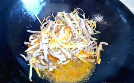 薑絲肉的家常做法