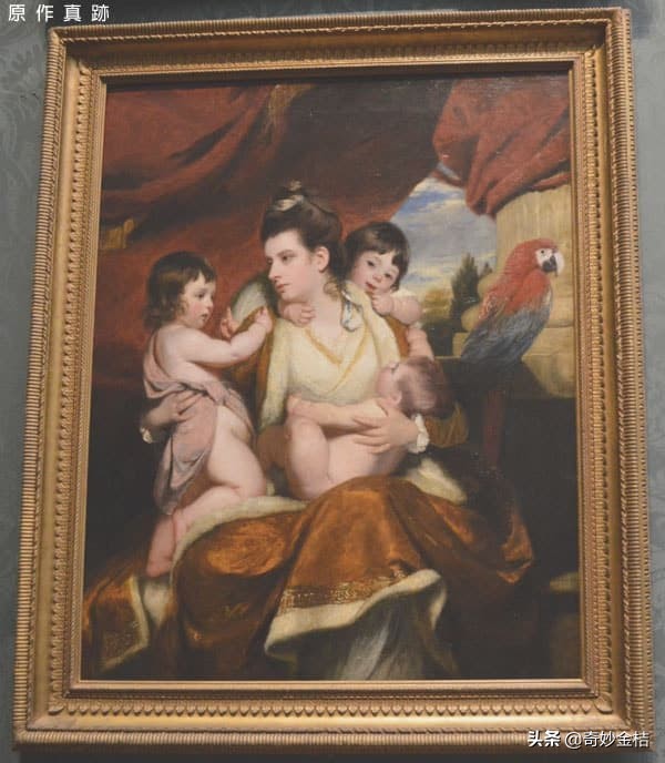 名畫賞析：柯克班夫人及其三個兒子