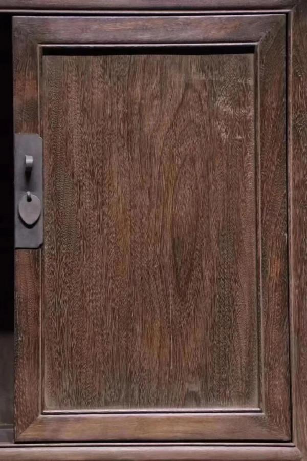 鐵力木書架，鐵力木多寶櫃，書櫃