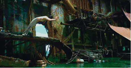 同樣是演美人魚，鍾麗緹董璇驚豔，楊冪辣眼，甘婷婷像&OpenCurlyDoubleQuote;水鬼&rdquo;