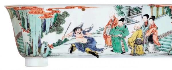 康熙五彩鈴鐺杯 康熙五彩鈴鐺杯