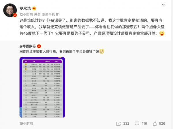 羅永浩吐槽iPhone13設計:兩個攝像頭旋轉45度就下一代了? 羅永浩吐槽iPhone13設計:兩個攝像頭旋轉45度就下一代了?