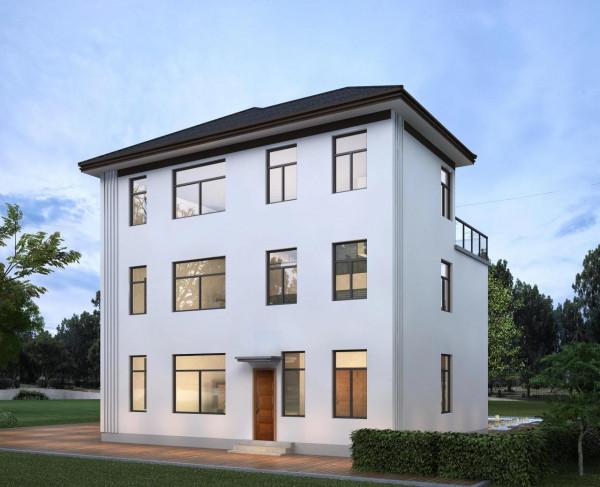 三層簡約現代風別墅 經濟型10室2廳自建房 三層簡約現代風別墅 經濟型10室2廳自建房