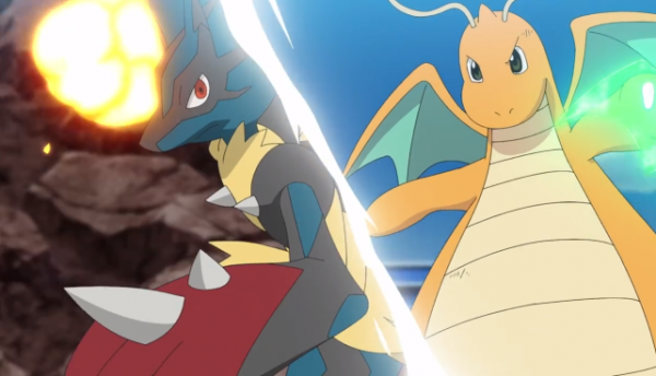 寶可夢旅途：小智放忍蛙，如放一鴨耳，今得快龍，得一鳳凰