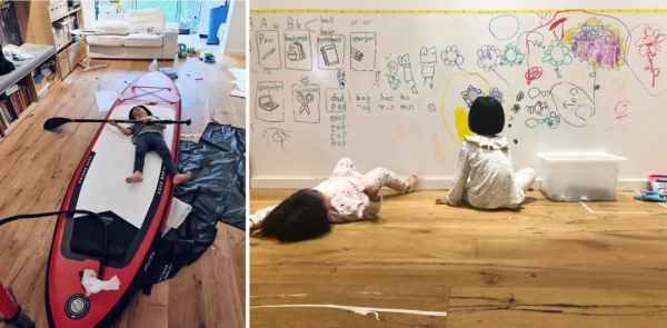 她家的小戶型改造太讚了！1間房秒變4間，生三胎都夠住