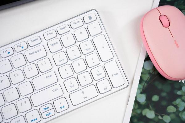 打造專屬的簡潔桌面，雷柏“E9350G鍵盤”“M650 Silent滑鼠”