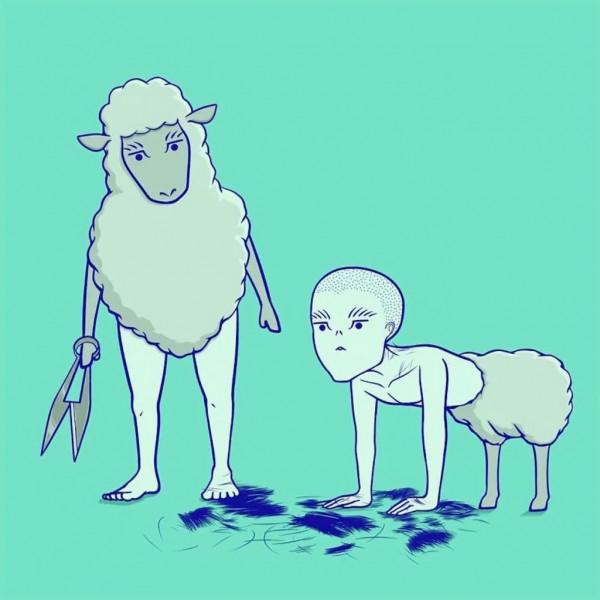 15幅鮮明的黑色幽默漫畫,看似荒謬,卻富含深意 15幅鮮明的黑色幽默漫畫,看似荒謬,卻富含深意