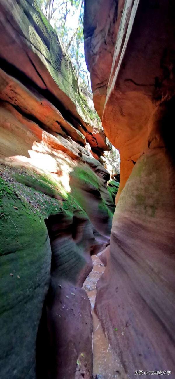 甘泉大峽谷——神秘而夢幻般的地下洞天