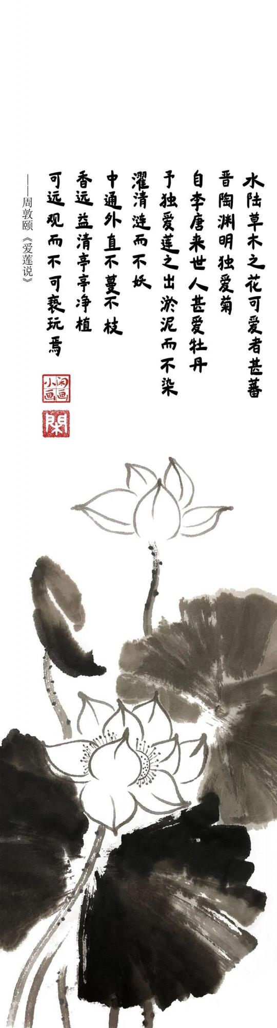 小閒畫畫：草木亦有心（第二集）空盆百合