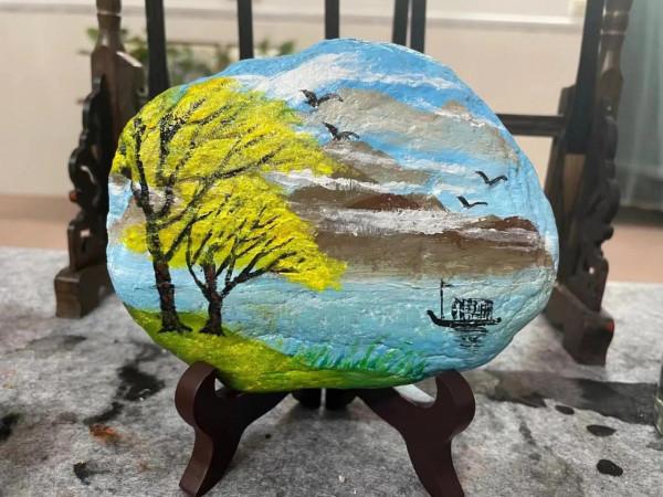 讓石頭充滿藝術氣息