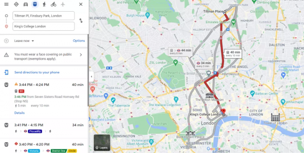 「二手新房急轉售」北倫敦Finsbury Park 附近1居室帶陽臺