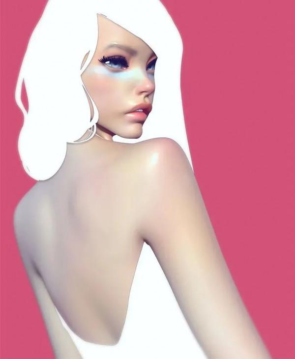 唯美插畫 | 縱享絲滑，一組超美的女子畫