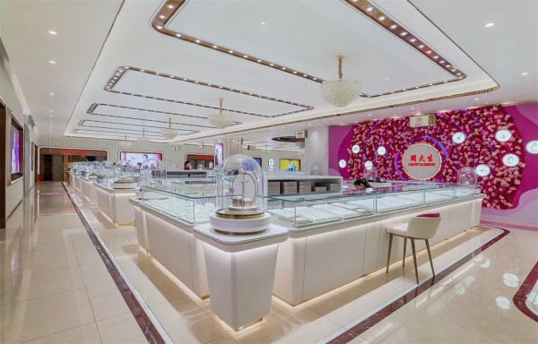 MM藝術塗料案例丨一件珠寶，一段時光，周大生總部旗艦店