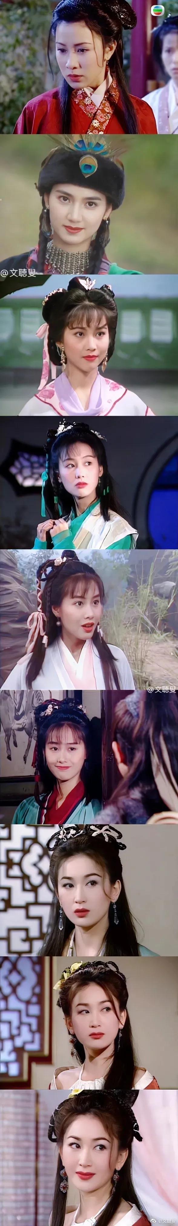 爸媽那個年代古裝扮相就是這樣啊，每個姐姐都好看