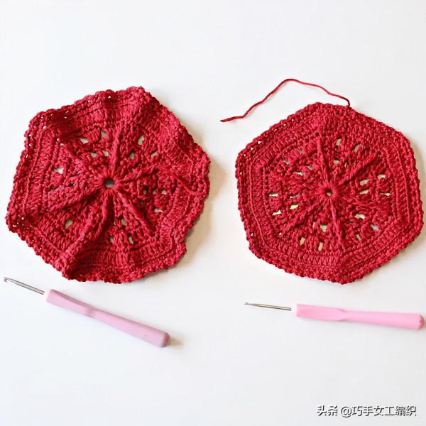 鉤編留下太多的零線，幾十種六角的鉤法，讓你家美出花來