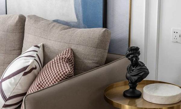 143㎡現代輕奢風新房，全屋色調太漂亮舒服了，一進門就被吸引