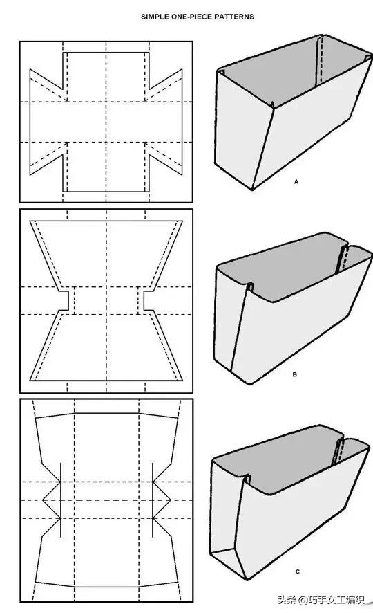 還在花錢買收納盒?一塊布剪幾刀立起來就有無數個,新手都贊不絕 還在花錢買收納盒?一塊布剪幾刀立起來就有無數個,新手都贊不絕