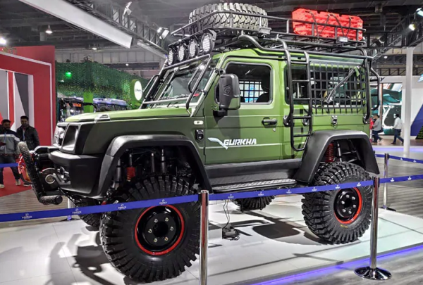 競爭吉姆尼？印度版“大G”曝光，最大輸出88匹