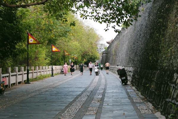 傍晚的贛州古浮橋，是我今年看過最美的畫面