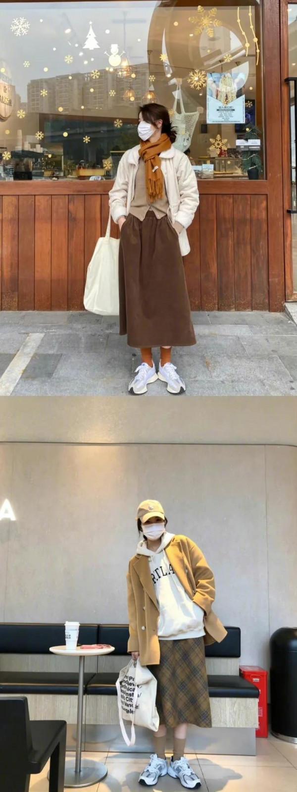 27套韓系小個子穿搭。冬天有氛圍感的美女來了