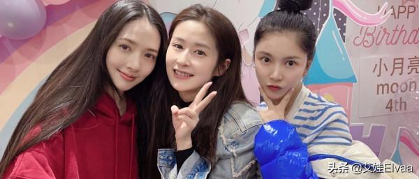 穎兒為4歲愛女大辦生日宴！穿牛仔好簡單，郭碧婷穿紅色反客為主