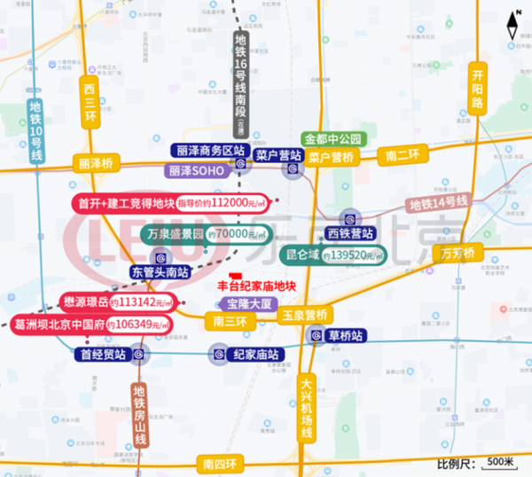 今年北京首次集中土拍17宗地成交額480億！麗澤、回龍觀上新
