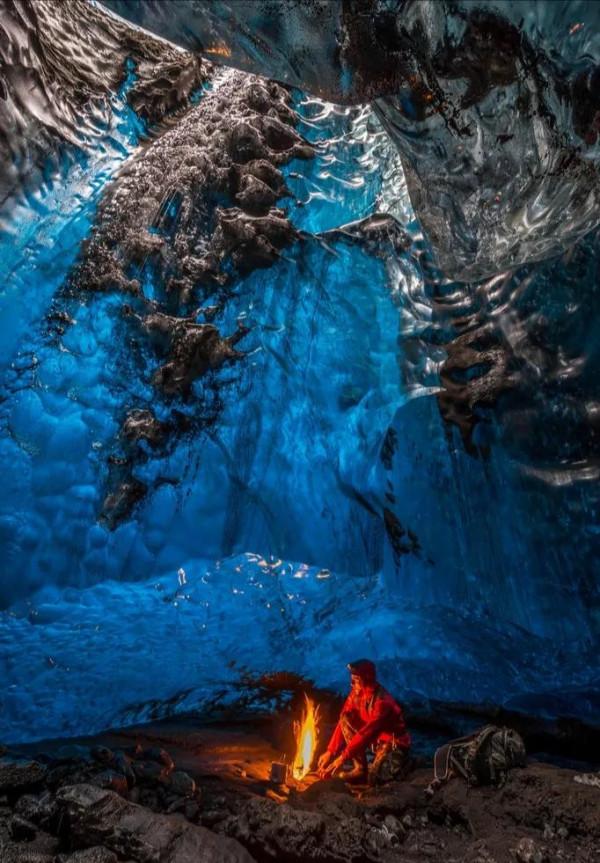 冰島冰洞風景分享