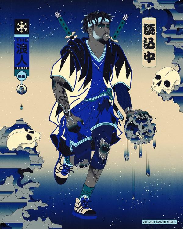 插畫丨強烈的色彩與動感衝擊力，復古又迷人，情節表現極為豐富