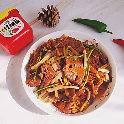 #暖冬醬在手，嗨吃部隊鍋#辣式炒豬肺
