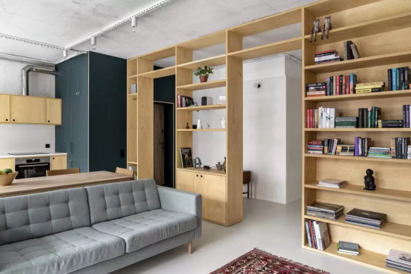 79㎡白木配色，粗獷和細膩碰撞出豐富層次