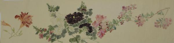 蘇珊 •《百花圖卷》 蘇珊 •《百花圖卷》