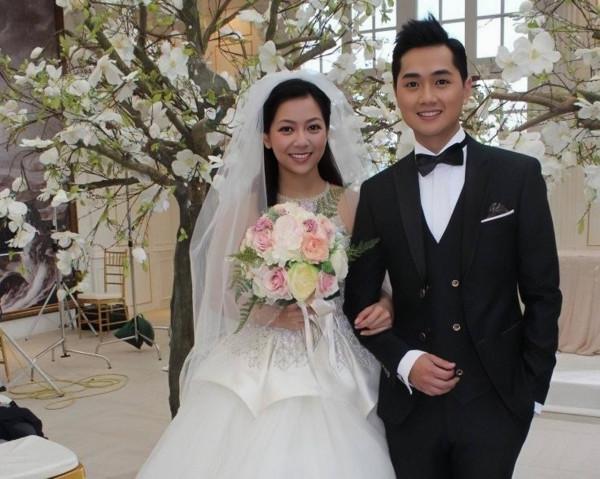 恭喜！TVB著名金童玉女下週補辦婚禮，女方腹部凸起疑似懷孕