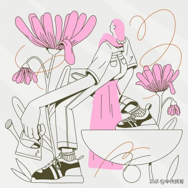 獨特的“人物速寫”，人物的動態畫得很誇張，你喜歡這種效果嗎