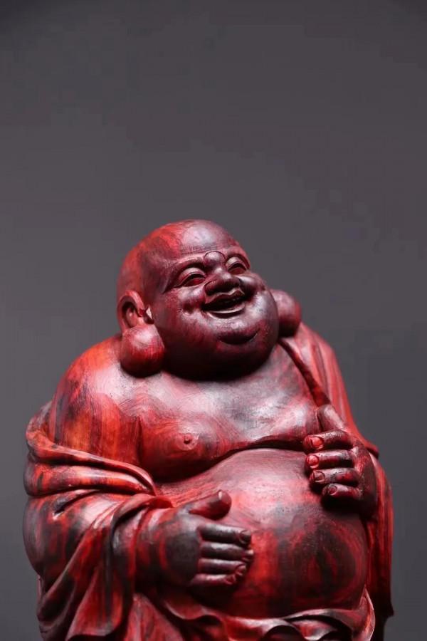 人活一世，開心是一天，不開心也是一天！何不學學彌勒佛？