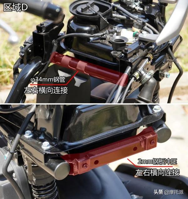 全網首拆豪爵UCR:“走近科學”才知道車架是不是簡配 全網首拆豪爵UCR:“走近科學”才知道車架是不是簡配