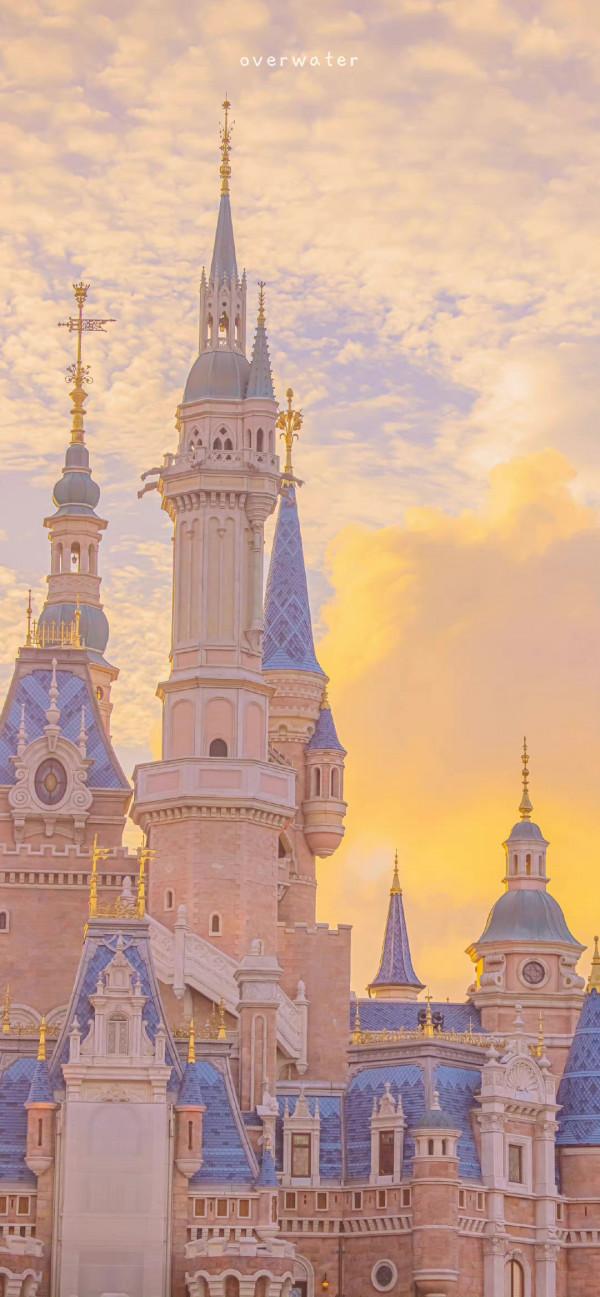 浪漫夢幻的冬日迪士尼攝影桌布，這也太治癒了