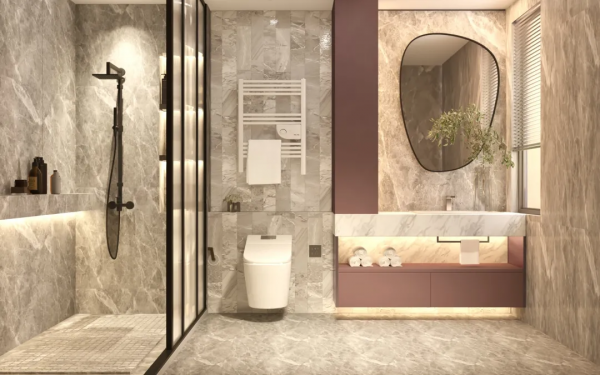 241平米別墅住宅 暖橙佈置的華麗高階