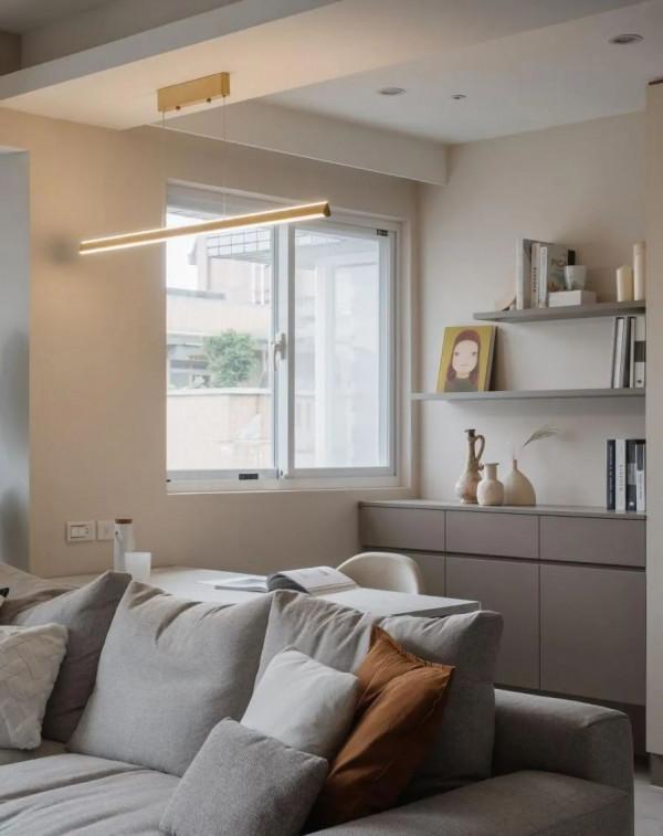 爆改86㎡老房，放大公共領域、色彩搭配、儲物規劃，生活溫馨