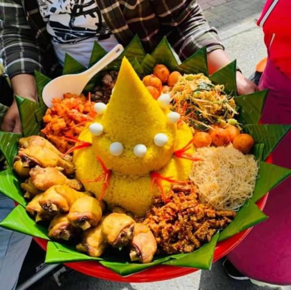 印尼人吃的生日蛋糕很特別，是鹹的